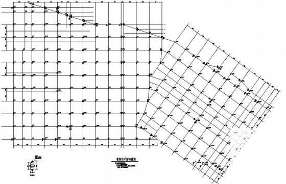 框架结构商住楼结构CAD施工图纸（6层桩基础）(预应力混凝土管桩) - 2