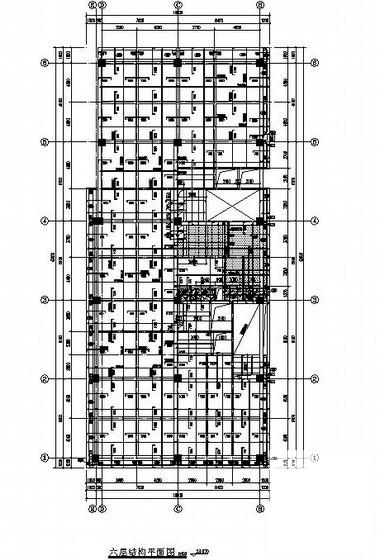 框架结构住宅楼结构CAD施工图纸（8层桩基础）(梁平法配筋图) - 3