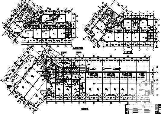 12层酒店式公寓用房建筑施工CAD图纸(卫生间详图) - 3