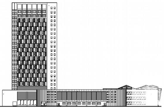 23层大酒店建筑设计CAD施工图纸(卫生间详图) - 1