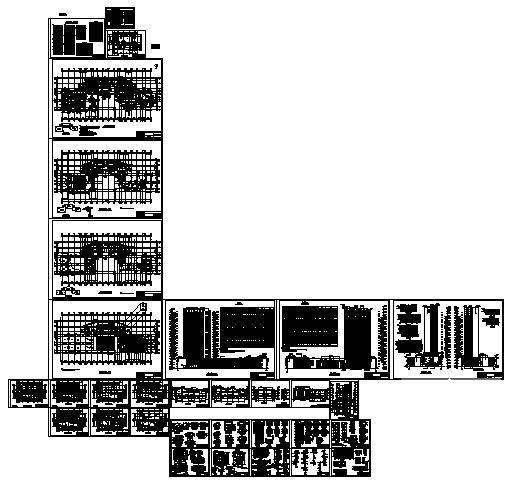 23层大酒店建筑设计CAD施工图纸(卫生间详图) - 4