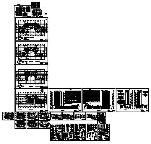 23层大酒店建筑设计CAD施工图纸(卫生间详图) - 4