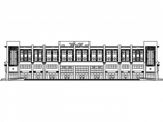 4层铁路招待所建筑施工CAD图纸 - 1