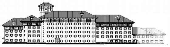 6层旅游区宾馆建筑方案设计图纸(卫生间详图) - 1
