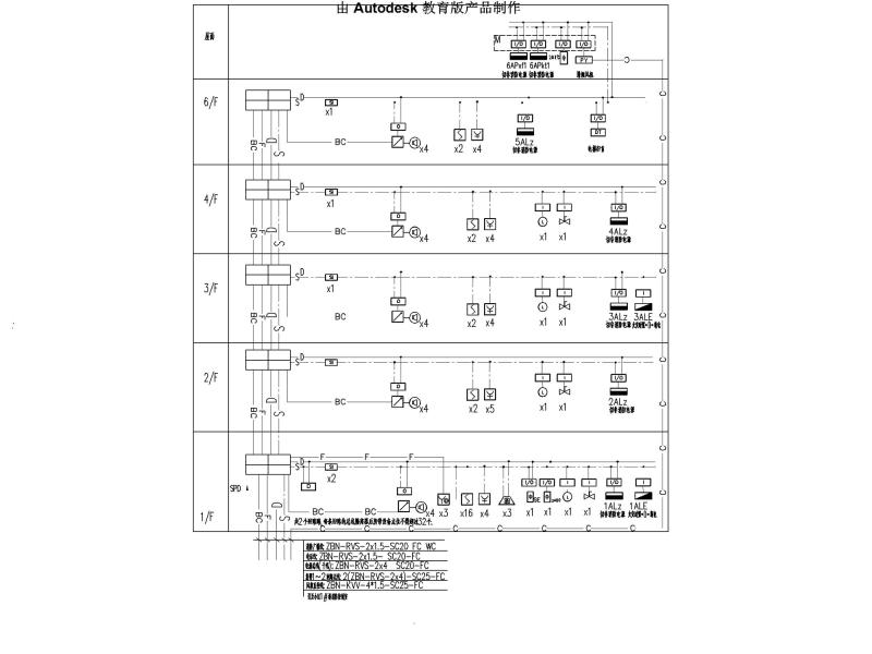 党校教学楼电气图 - 5