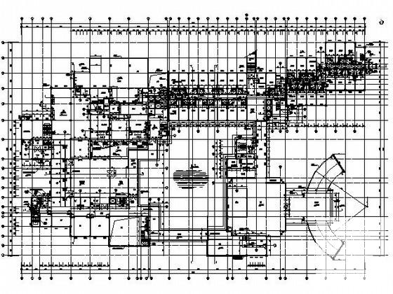 五星级6层中式宾馆建筑施工CAD图纸(卫生间大样) - 3