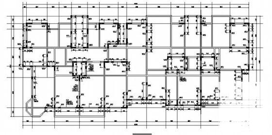 剪力墙结构住宅楼结构CAD施工图纸（12层筏板基础） - 3