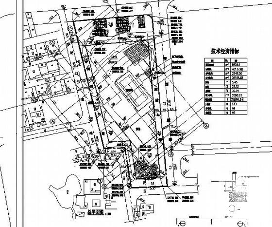 五星酒店建筑施工CAD图纸（带节能说明）(框架剪力墙结构) - 3