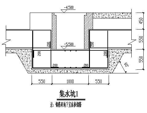 27层带地下室住宅楼结构CAD施工图纸（条形基础） - 4