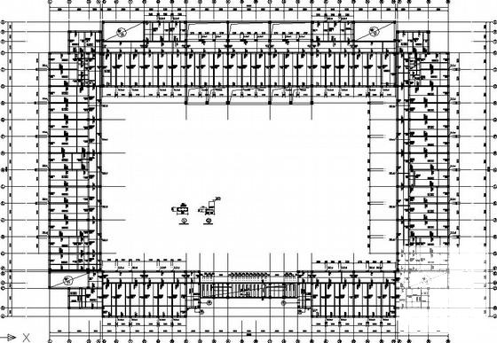 7度区框架多功能教学楼结构CAD施工图纸（独立基础） - 1