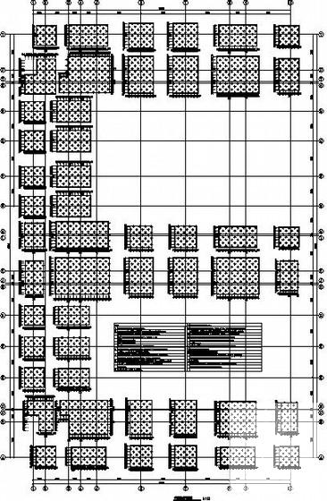 8度区局部楼梯间出屋面框架教学楼结构CAD施工图纸 - 1