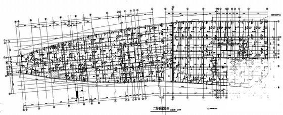 框支剪力墙结构住宅楼结构CAD施工图纸（15层人工挖孔桩基础）(坡屋面构造) - 1