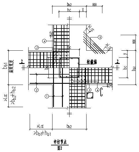 6层框架加工车间结构CAD施工图纸(空心楼盖) - 4