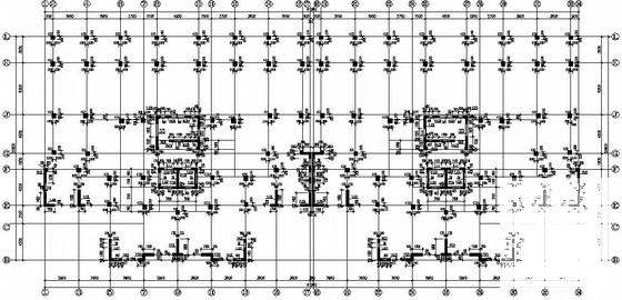 15层框架剪力墙结构住宅楼结构CAD施工图纸(自行车坡道) - 3
