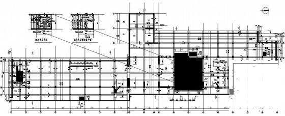 框架结构会展中心结构CAD施工图纸（独立基础） - 1