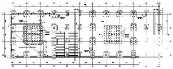 11层框架综合楼西楼结构CAD施工图纸(地下室大样图) - 1