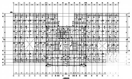 12层框剪中学综合楼结构CAD施工图纸 - 1