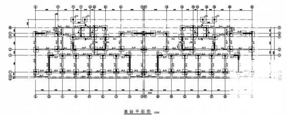 31层框架剪力墙住宅楼结构CAD施工图纸 - 1
