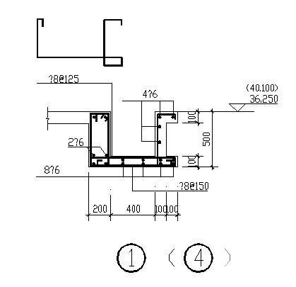 31层框架剪力墙住宅楼结构CAD施工图纸 - 4