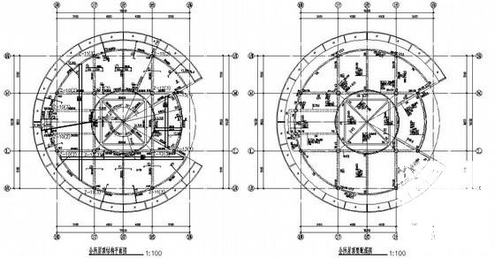 空心楼板地下车库结构CAD施工图纸 - 3