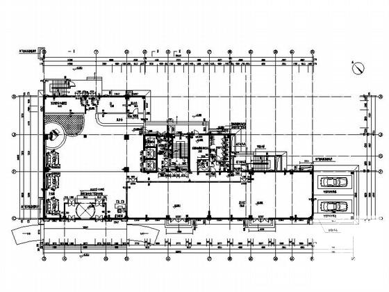 9层现代风格商务酒店建筑设计CAD施工图纸（2016最新资料） - 3