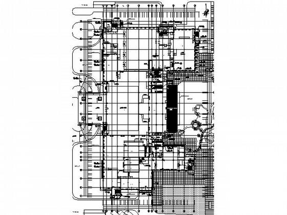 12层简欧风格的五星级酒店建筑施工CAD图纸(钢筋混凝土结构) - 3