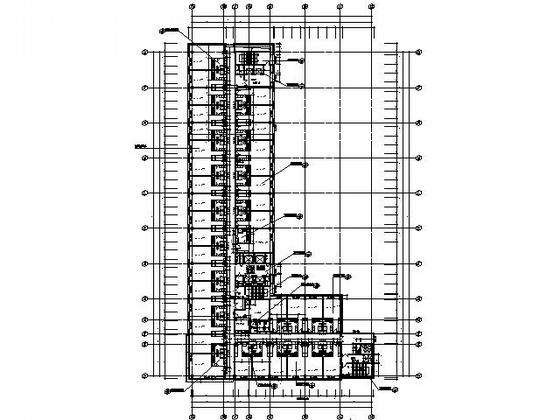 12层简欧风格的五星级酒店建筑施工CAD图纸(钢筋混凝土结构) - 4
