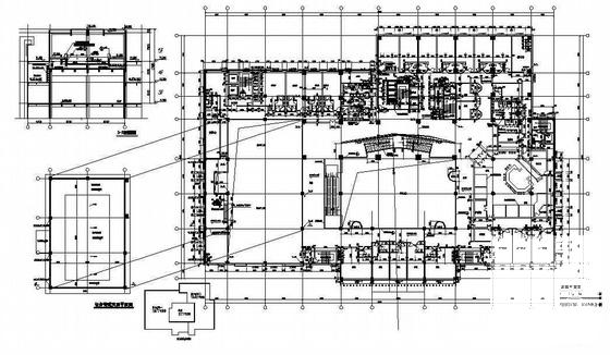 19层国际酒店建筑施工CAD图纸(框架剪力墙结构) - 3