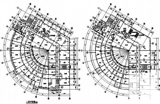 3层酒店建筑施工CAD图纸(卫生间详图) - 3