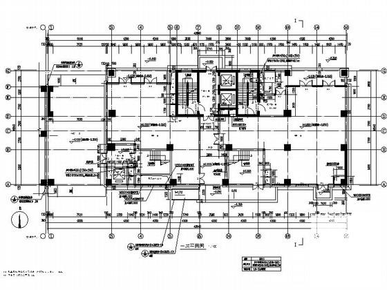 现代风格23层酒店式公寓楼建筑施工CAD图纸 - 3
