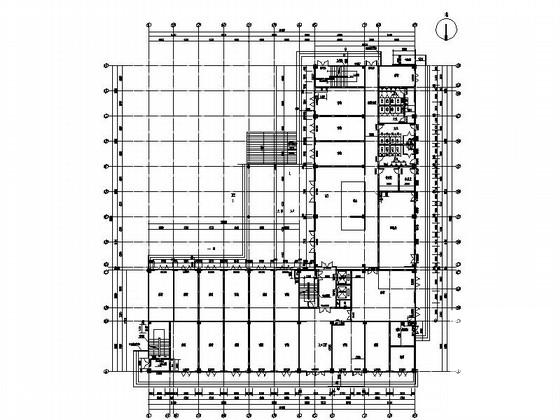 17层现代风格商务酒店设计CAD施工图纸 - 3