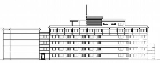 4层宾馆建筑施工CAD图纸(卫生间详图) - 1