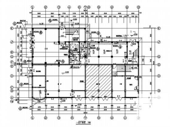 6层宾馆建筑CAD施工图纸 - 3