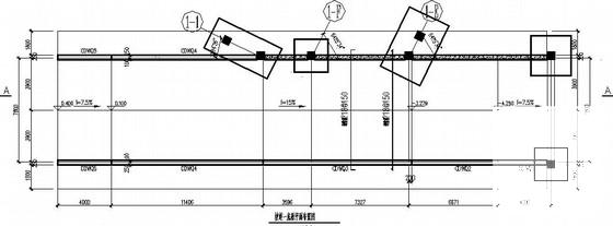 博物馆地下室剪力墙结构CAD施工图纸(护壁钻孔桩)(平面布置图) - 3