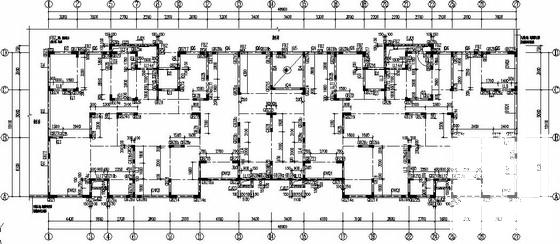 地下2层，地上18层剪力墙公馆结构CAD施工图纸（筏型基础） - 2