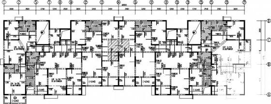 地下2层，地上18层剪力墙公馆结构CAD施工图纸（筏型基础） - 3