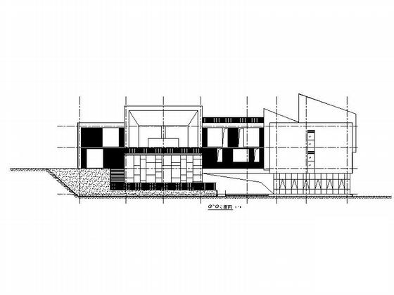 3层框架结构9班幼儿园建筑施工CAD图纸 - 4