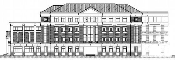 4层公共教学楼建筑CAD施工图纸(卫生间详图) - 1