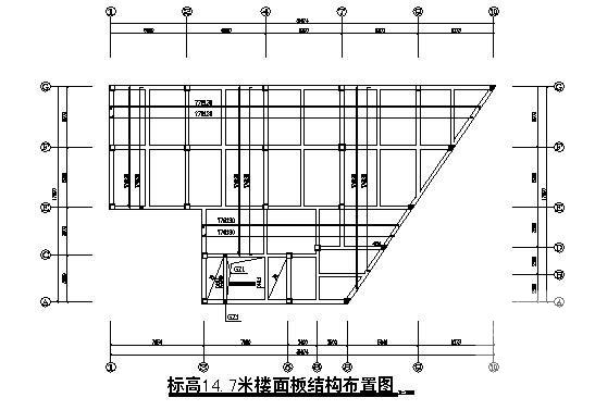 4层框架结构住宅楼结构CAD施工图纸（独基平法图纸） - 1