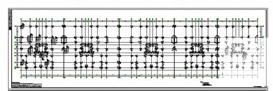 16层桩基础多塔框架剪力墙结构住宅楼结构CAD施工图纸 - 1