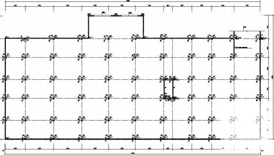 框架井字梁地下车库结构CAD施工图纸（独立基础） - 1