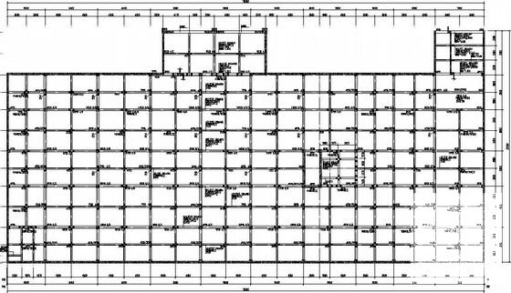 框架井字梁地下车库结构CAD施工图纸（独立基础） - 2