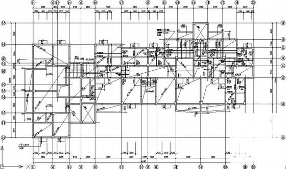 带塔楼12层全现浇框剪住宅结构CAD施工图纸（桩基础） - 2