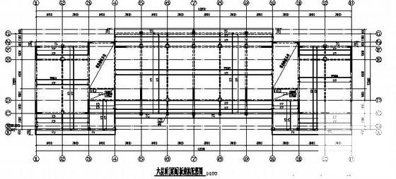 6层框架学生公寓楼建筑结构CAD施工图纸（桩基础） - 3