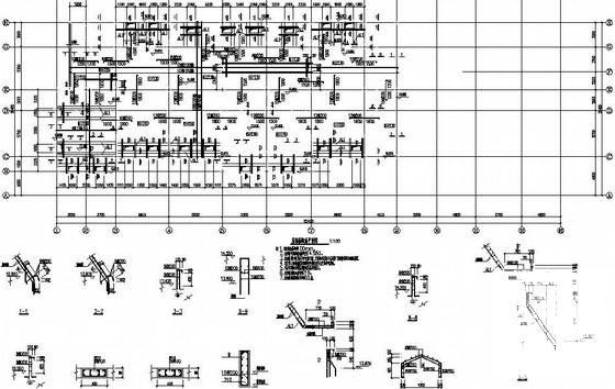 地上4层地下3层框架幼儿园结构CAD施工图纸（独立基础） - 4