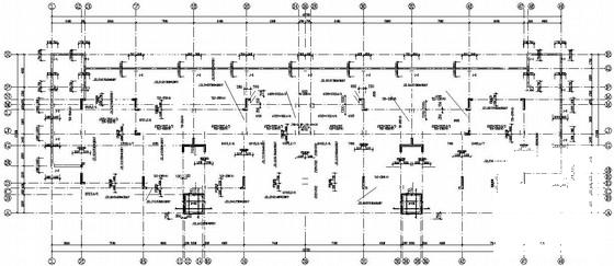 6度区11层框架剪力墙结构住宅楼结构CAD施工图纸 - 2