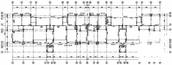 6度区11层框架剪力墙结构住宅楼结构CAD施工图纸 - 3