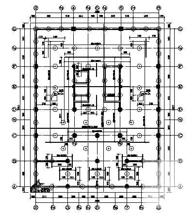 12层框剪结构住宅楼结构CAD施工图纸 - 1