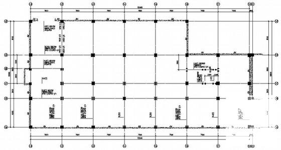 12层框架结构中学办公行政综合楼结构CAD施工图纸 - 3