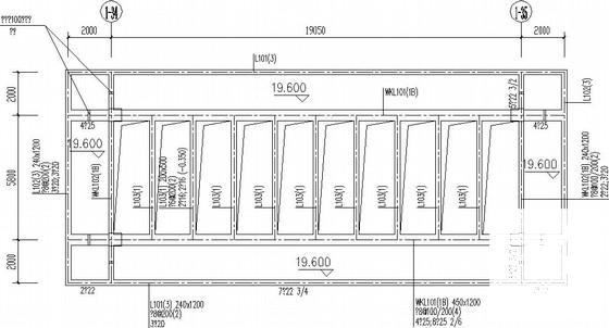 11层混凝土框架办公楼结构CAD施工图纸(平法) - 3